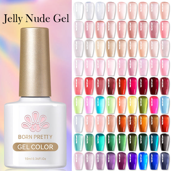 Born Pretty UV Gel Nail Polish | Jelly Finish | 89 Shades