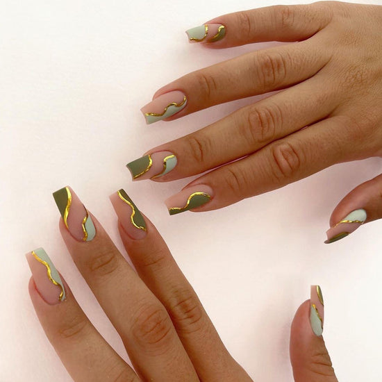 Olive and Gold Flow