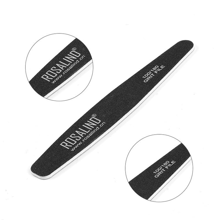 Metal Contoured Rounded Nail File Professional Metal Nail File Set | Salon-Grade Manicure Tool – Press'd ...