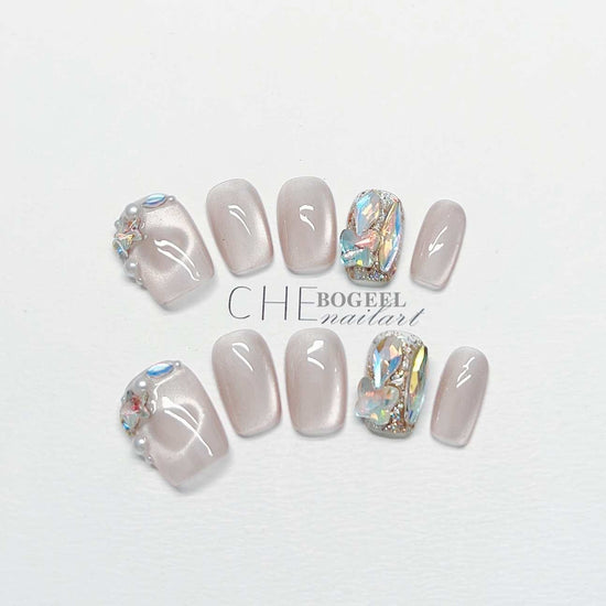 Short Square Press-On Nails – Luxe Nail Kit