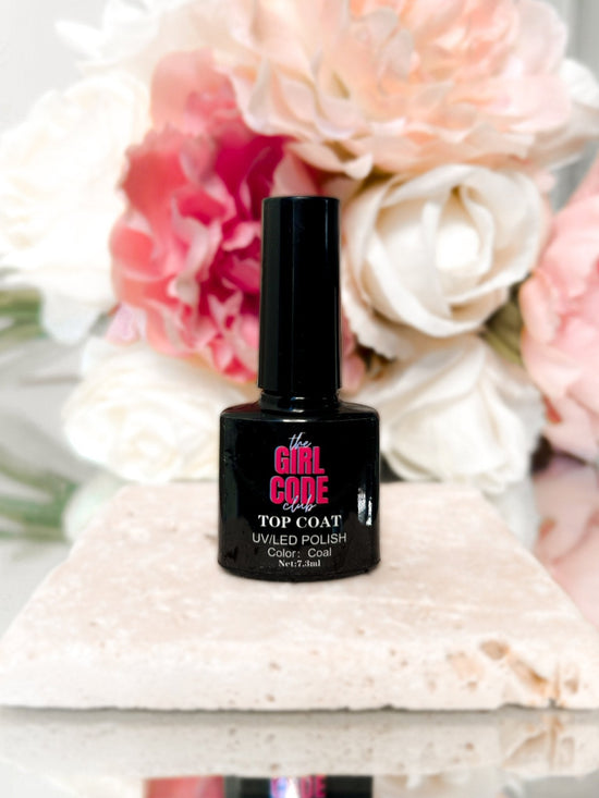 Full Size Glossy Gel Top Coat - Press-On Nail Kit Add-On